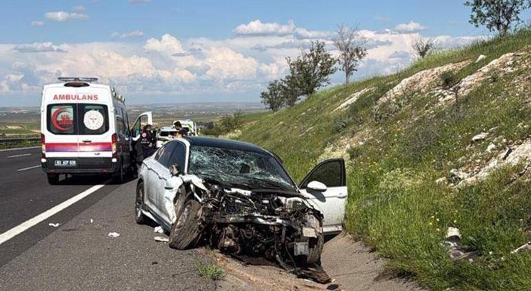 Şanlıurfada korkunç zincirleme kaza 3 ölü, 5 yaralı