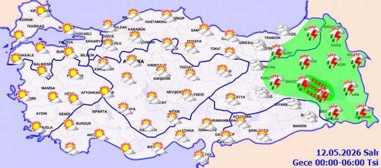 Yaz geliyor derken sağanak yağış uyarısı geldi Meteoroloji uyardı: İstanbul dahil 12 ilde etkili olacak
