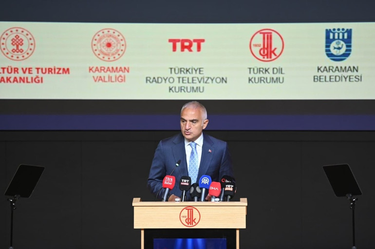 Kültür ve Turizm Bakanı Ersoy: Dil, onu kullanan herkesin hassas davranması gereken bir emanettir