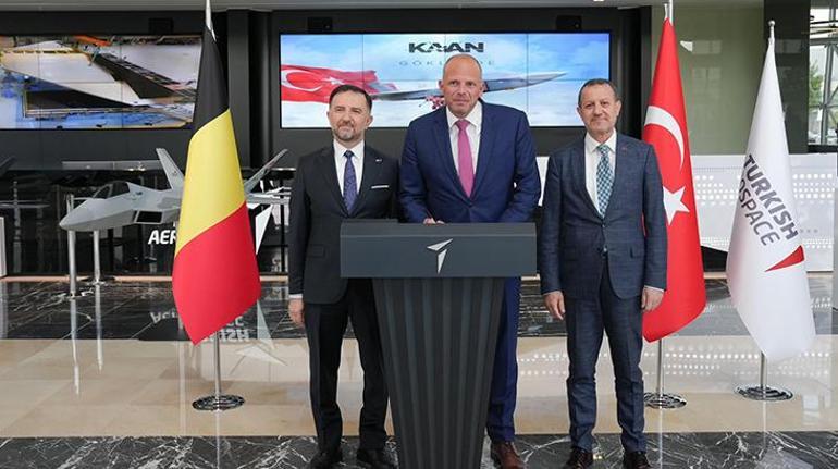Belçika Savunma Bakanı Francken TUSAŞ'ı ziyaret etti
