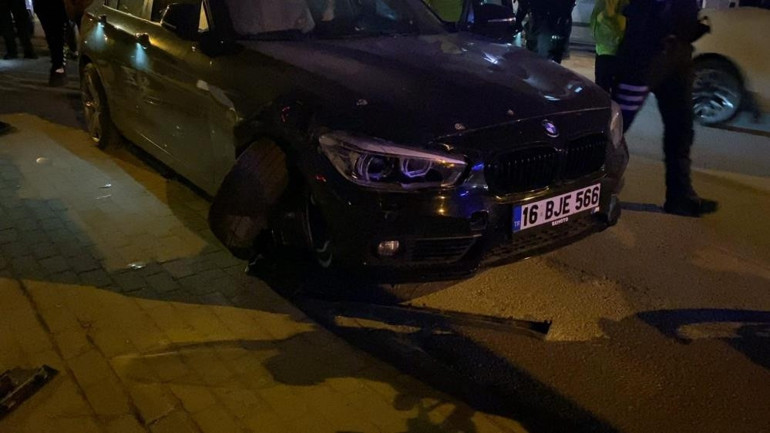 Bursada dur ihtarına uymayan kadın sürücüye 550 bin TL ceza