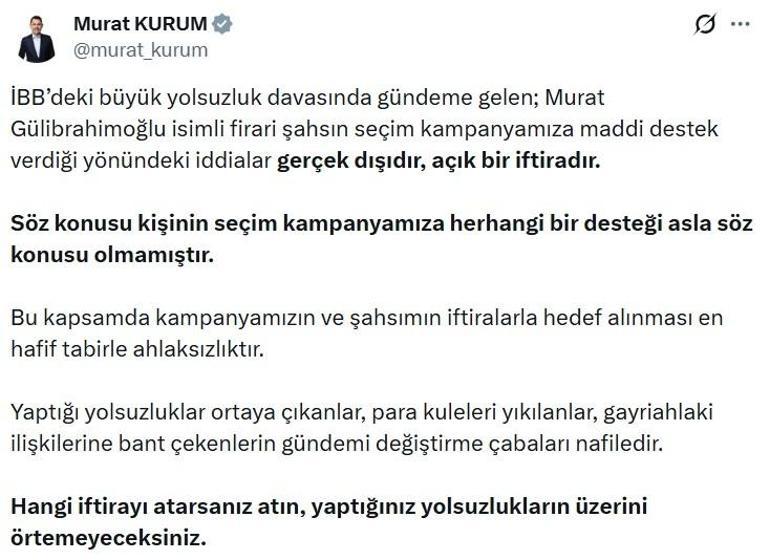 Bakan Kurumdan seçim kampanyasına destek iddialarına yalanlama: Açık bir iftiradır
