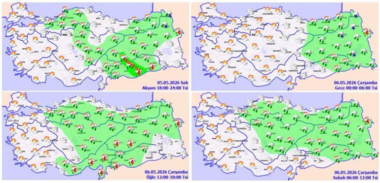 Meteoroloji yeni hava durumu raporu yayımladı İstanbullular dikkat: Sağanak için tarih verildi