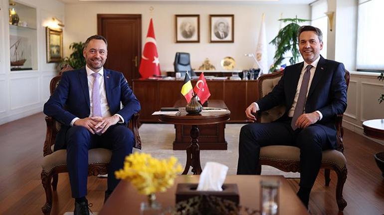 Bakan Bayraktar, Türkiyenin enerji vizyonunu Belçikalı şirket temsilcileriyle paylaştı