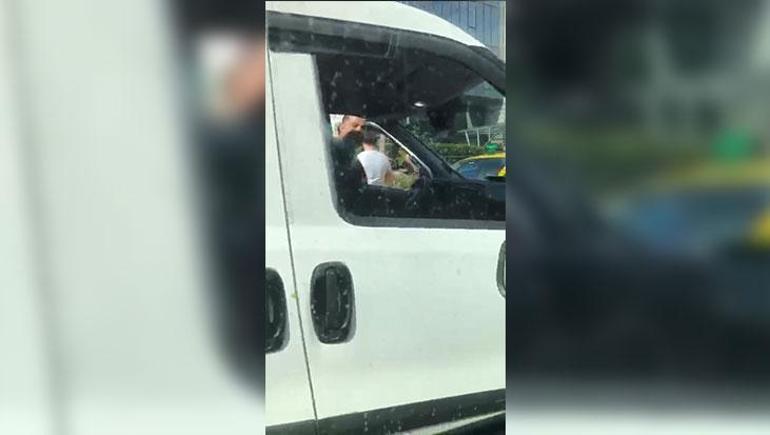 Üsküdar’da maganda dehşeti Aracın önünü kesti, camı yumruklayıp Karakola gel diye bağırdı